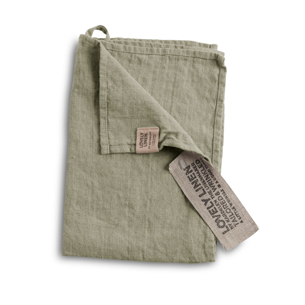 Linned håndklæde Avocado