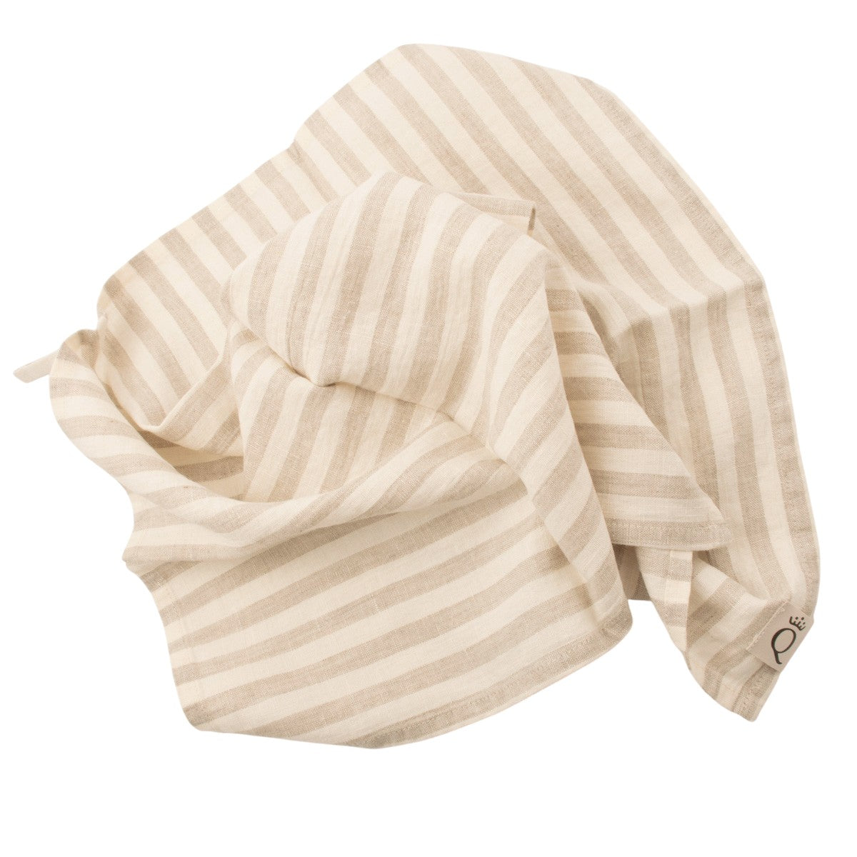 Køkkenhåndklæde Beddinge natur/hvid 40x65 cm