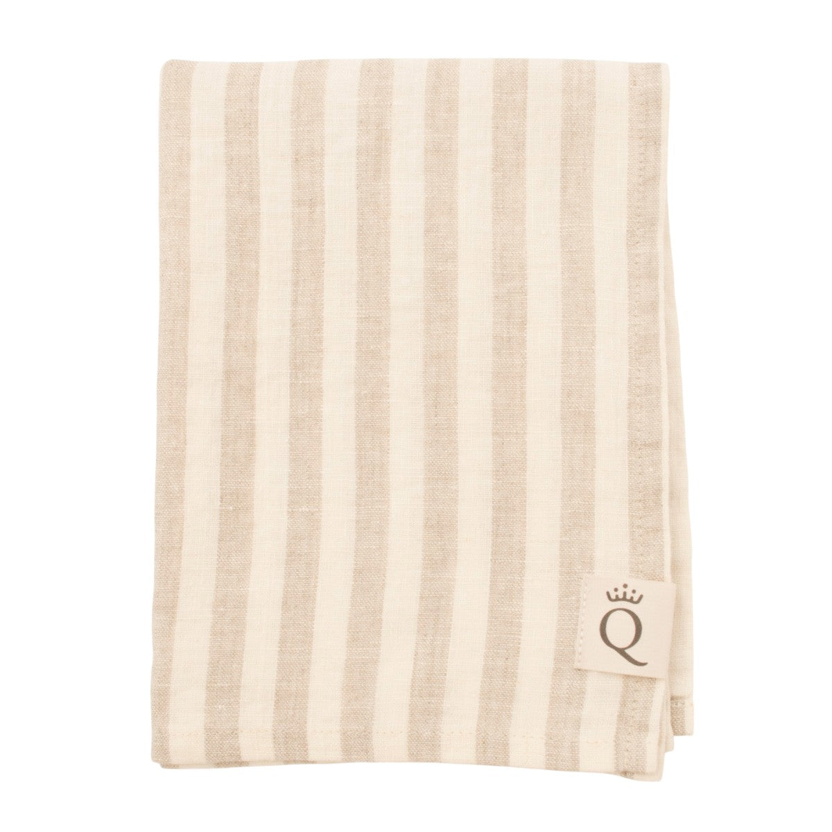 Køkkenhåndklæde Beddinge natur/hvid 40x65 cm