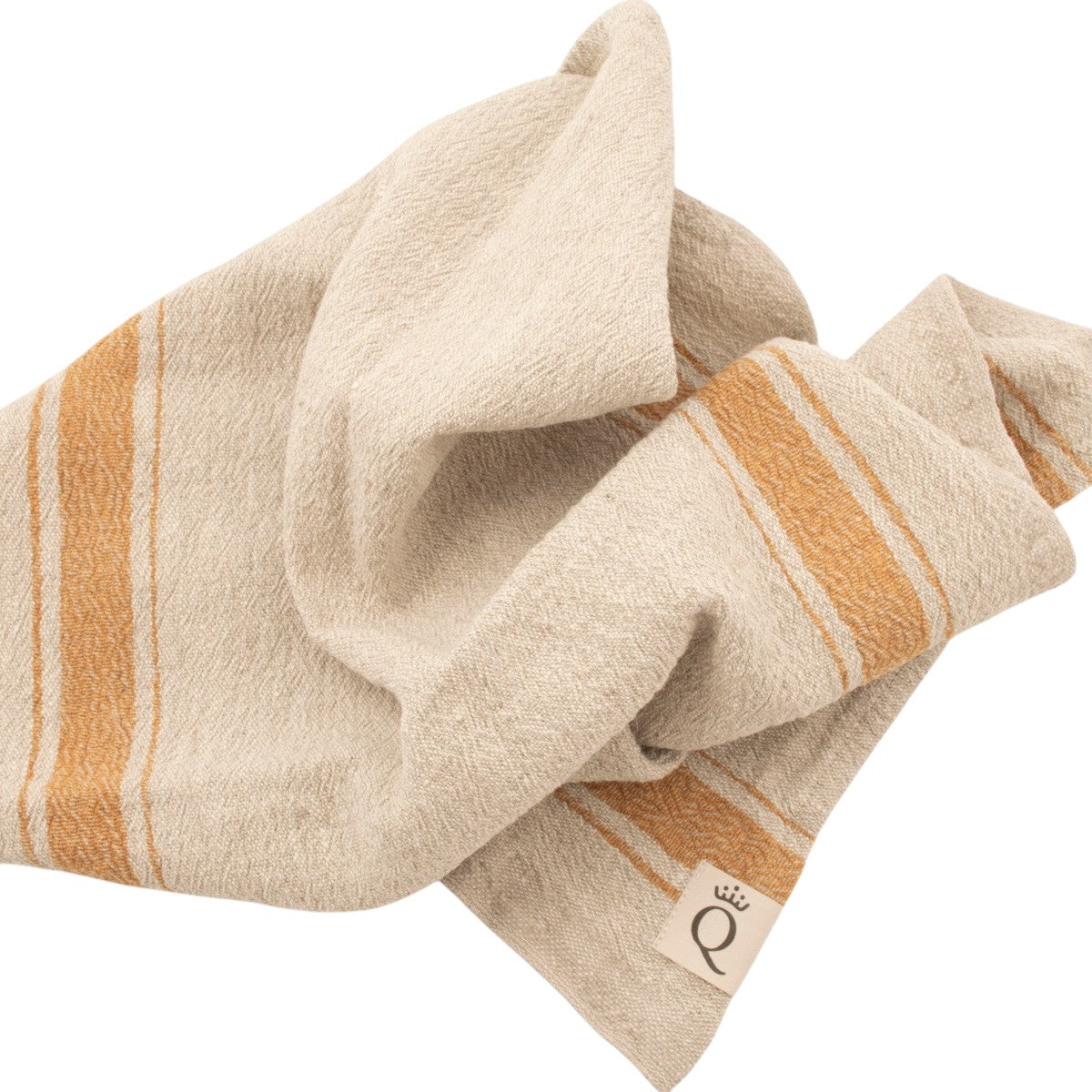 Køkkenhåndklæde Hörte natur/okre 40x65 cm