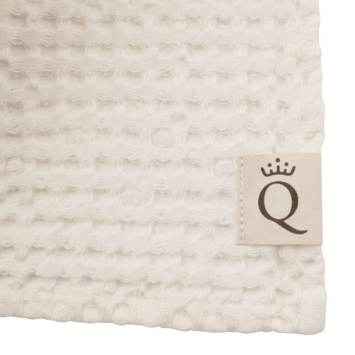 Vaffelhåndklæde Sandhammaren naturhvid 50x70 cm