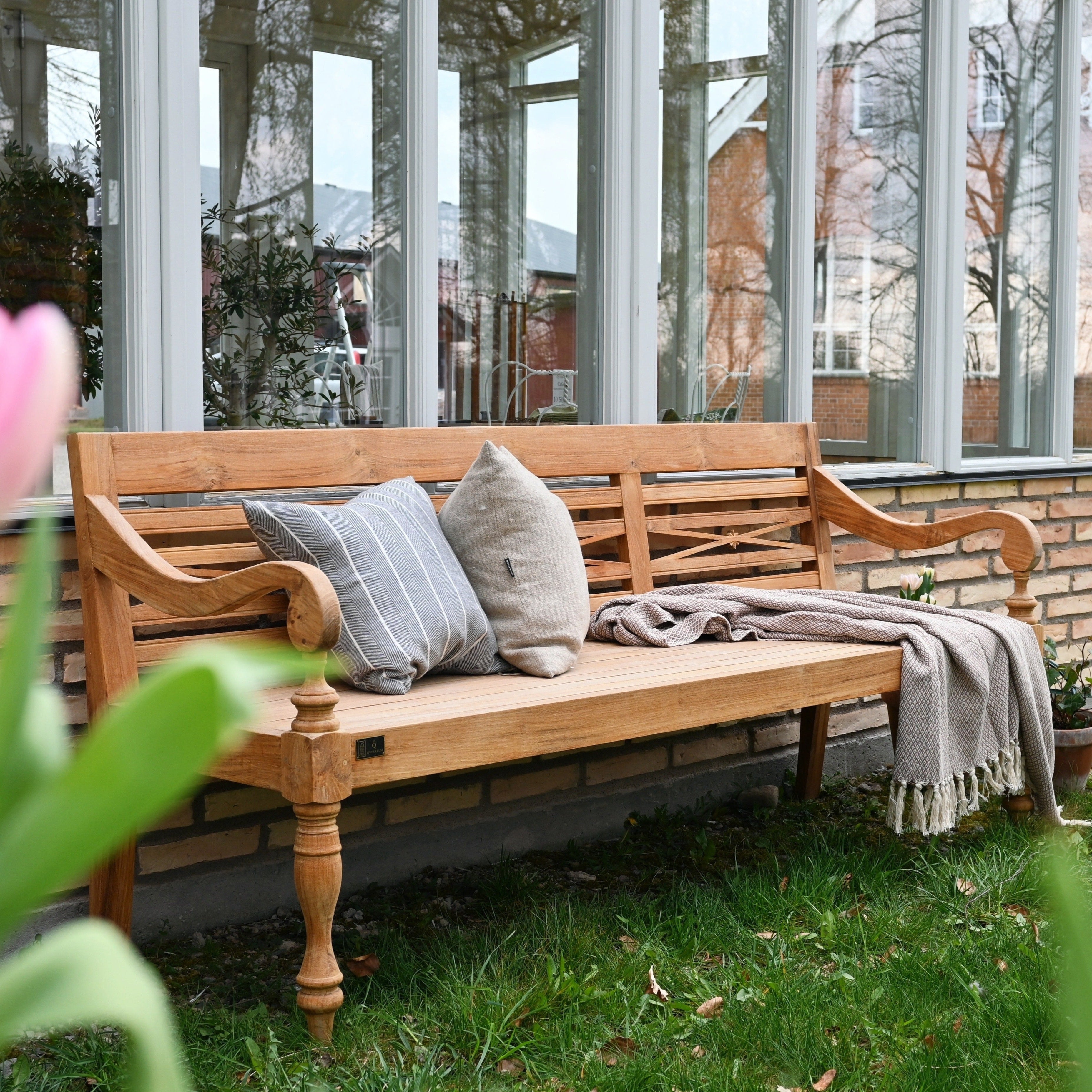 Vintage sofa i teaktræ