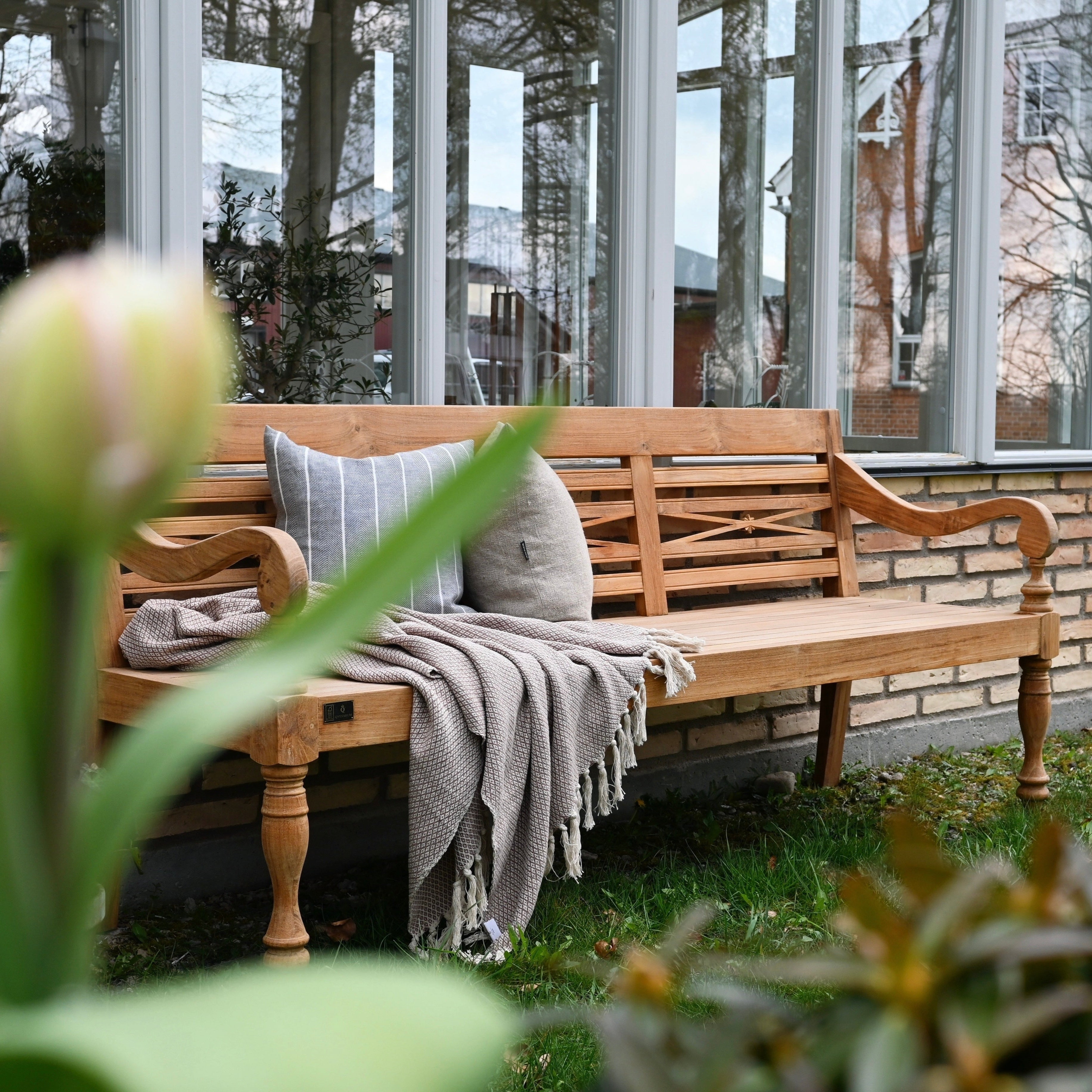 Vintage sofa i teaktræ