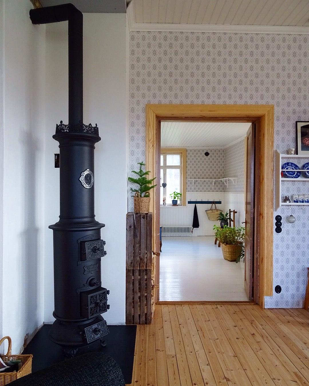 Brændeovn Westbo Classic sort