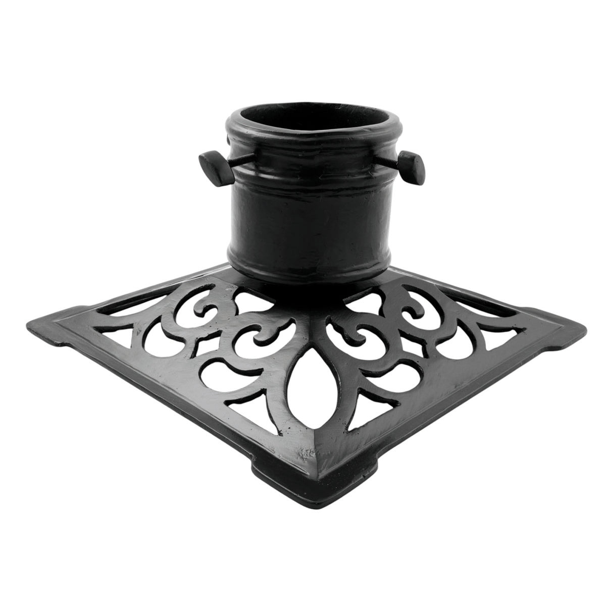 Julgransfot Eva svart