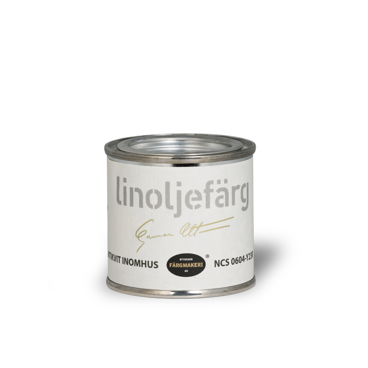 Antik hvid linoliefarve Ottossons