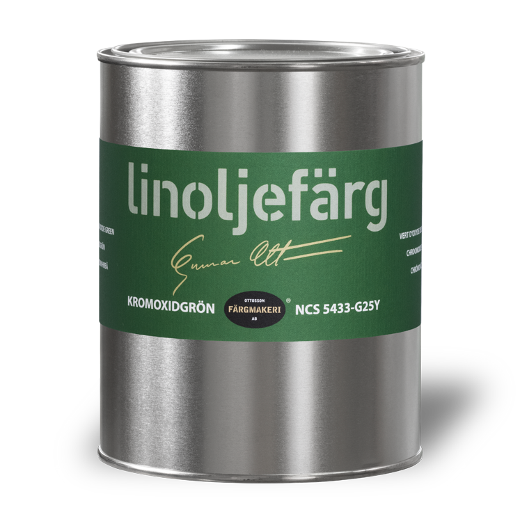 Kromoxidgrøn Linoliefarve Ottossons
