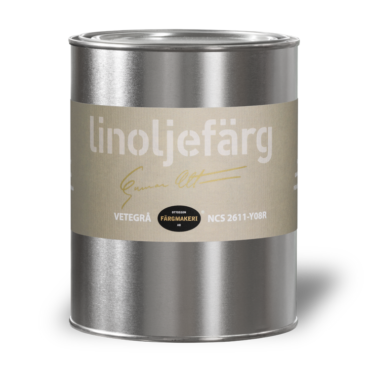 Hvedegrå Linoliemaling Ottossons