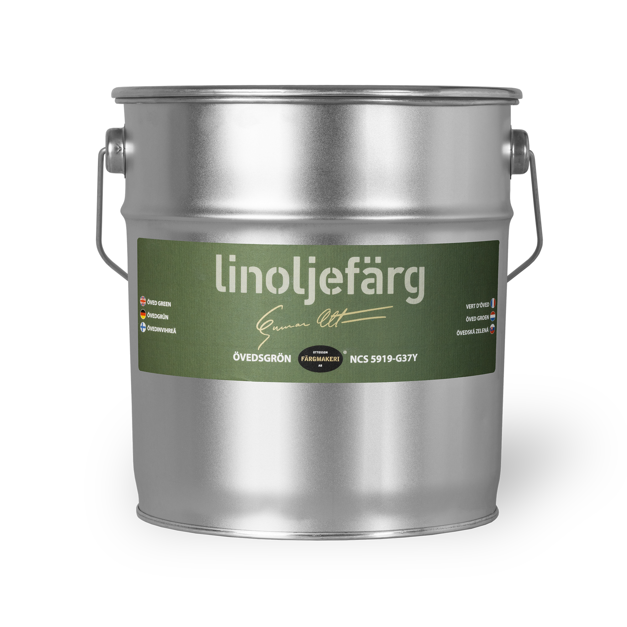 Övedsgrøn Linoliemaling Ottossons