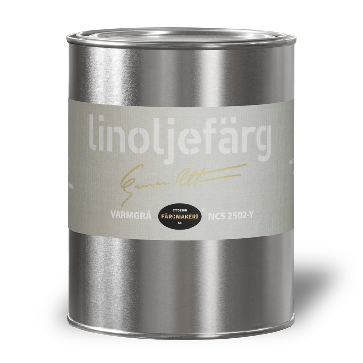 Varmgrå Linoliefarve Ottossons