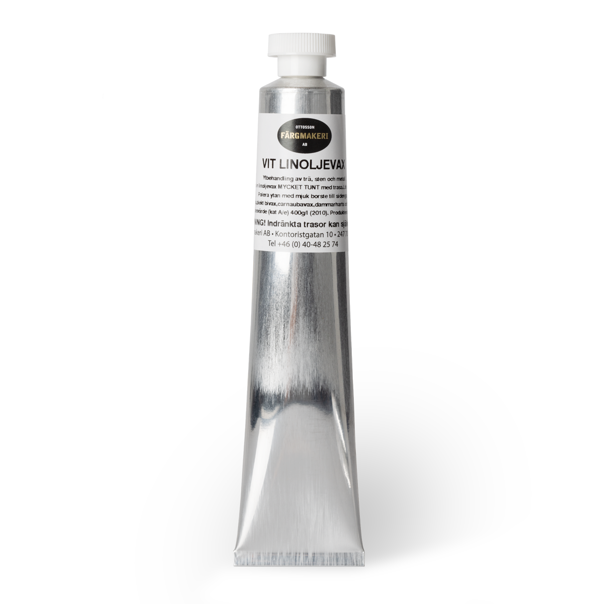 Linoljevax Ottossons vitt 100 ml