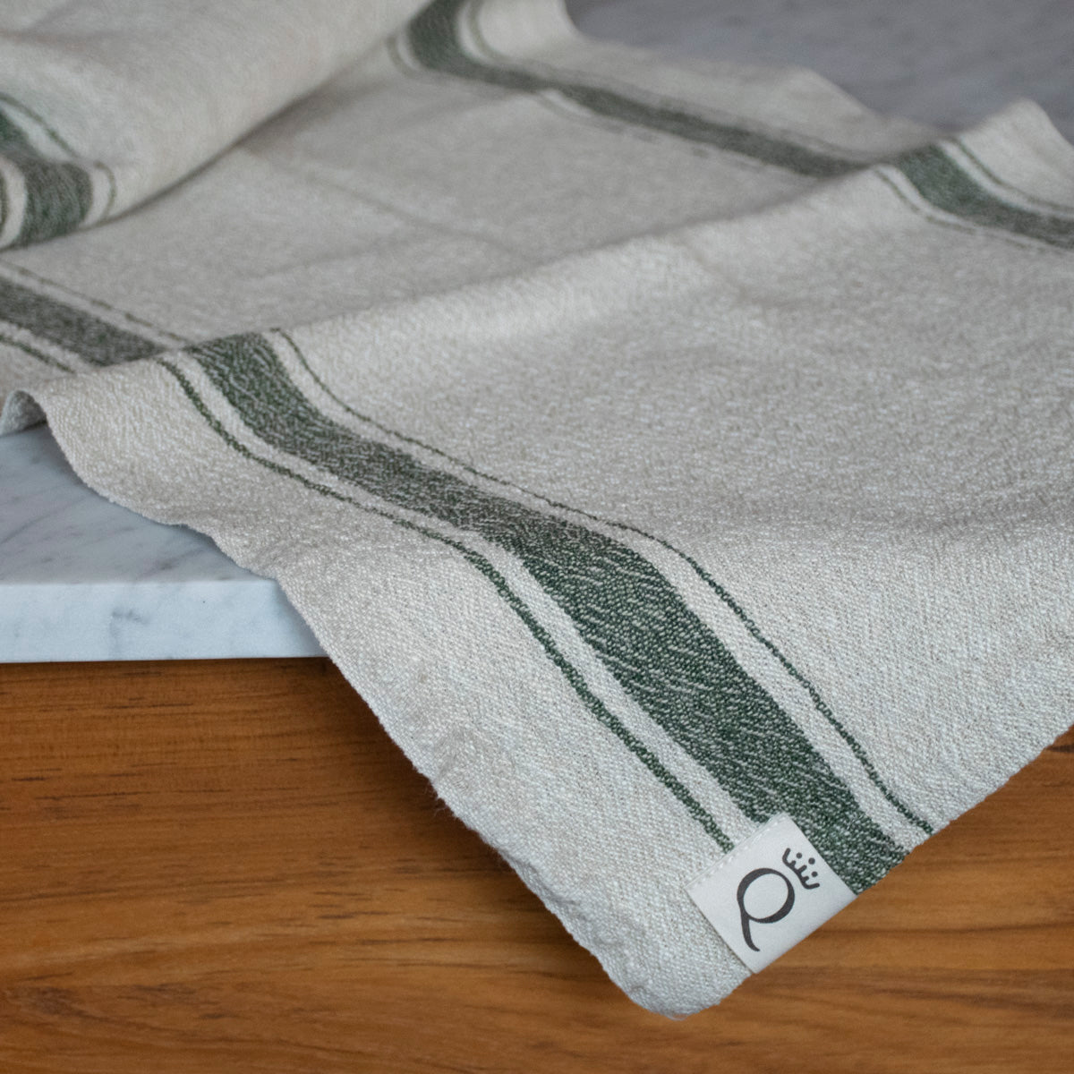 Løber Hörte natur/grøn 40x200