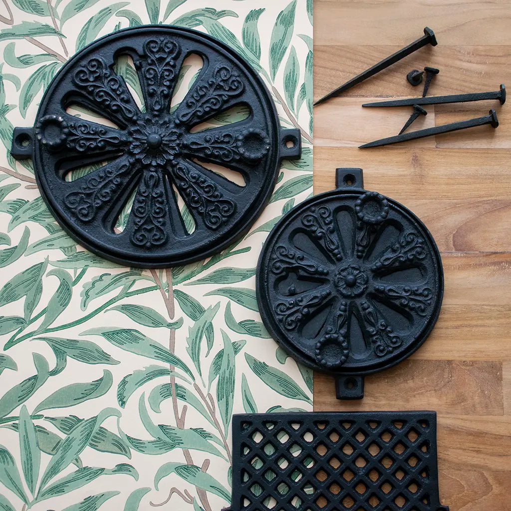 Støbejernsspjæld 180 mm