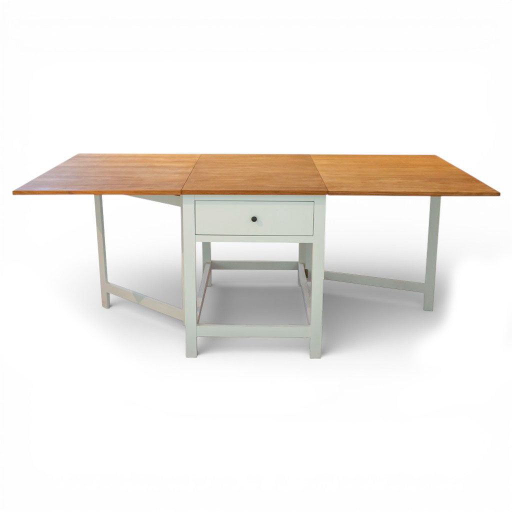 Klapbord teak/lysegrå Vera