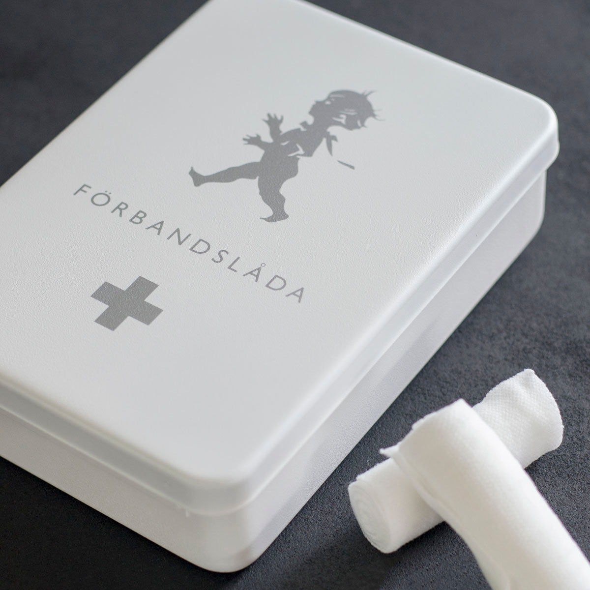 Førstehjælpskasse Hvid Solstickan