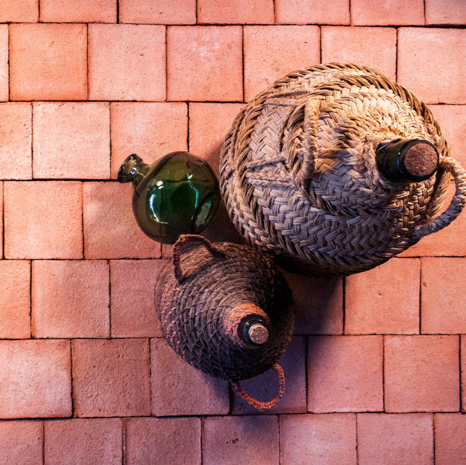 Terracotta gulv 200x200 mm