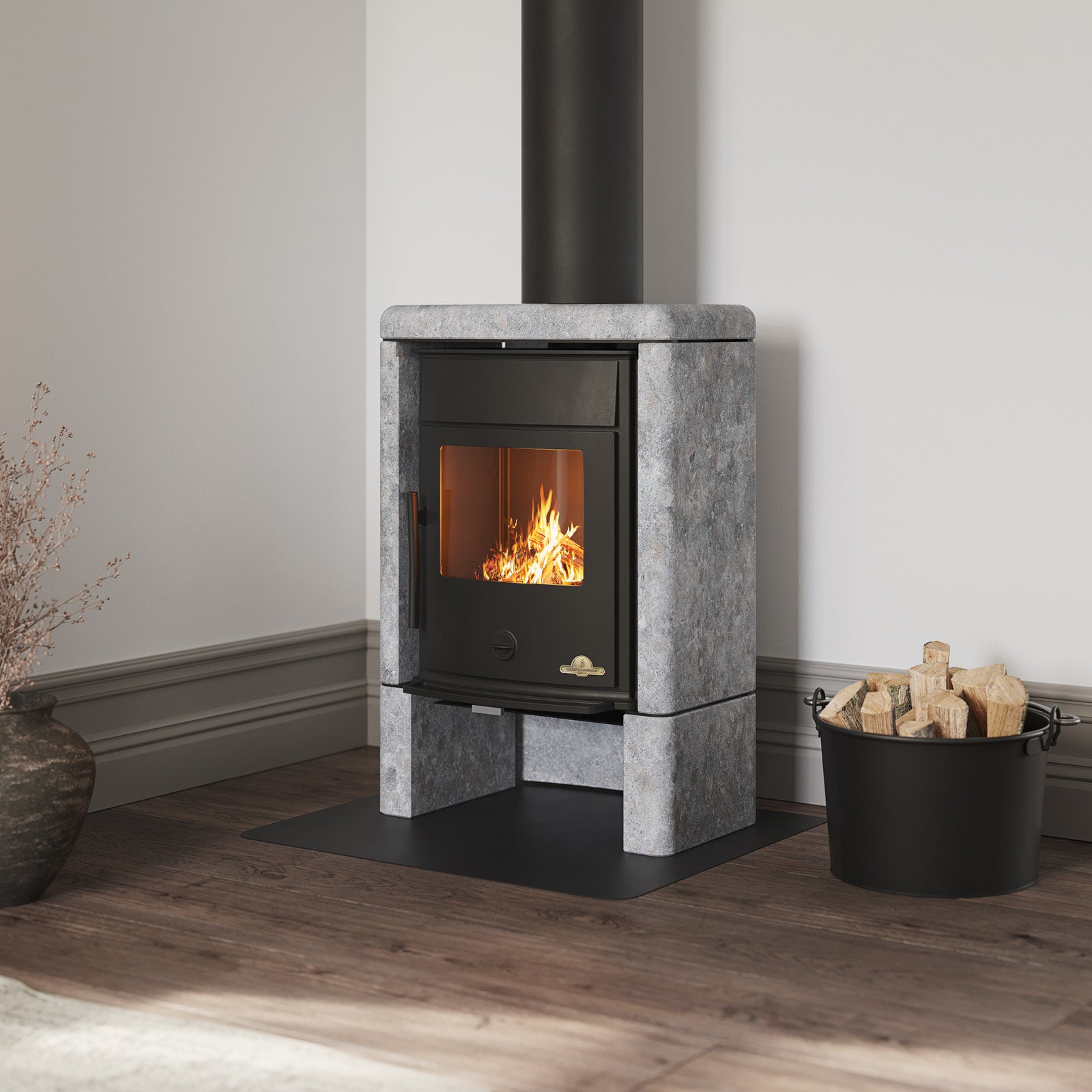 Täljstenskamin Oden 6300