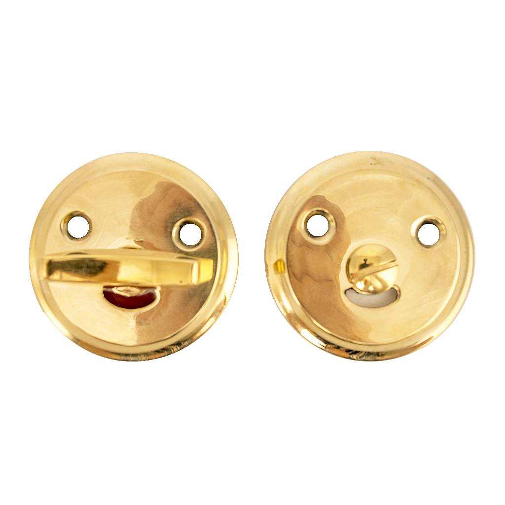 Toiletlås umalet messing