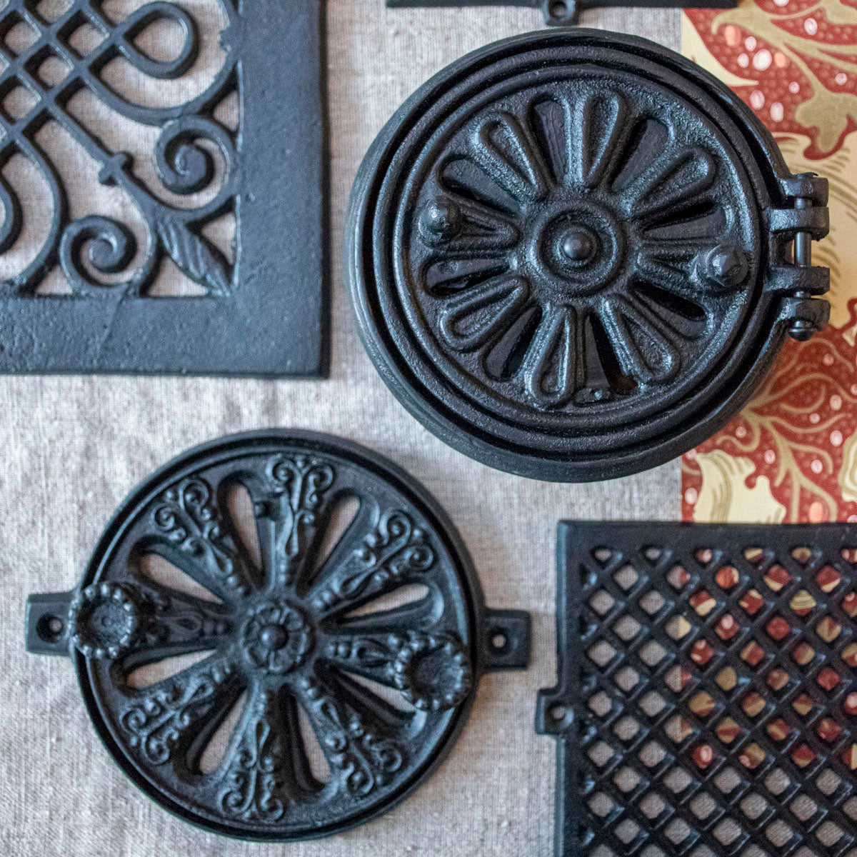 Støbejernsspjæld 135 mm