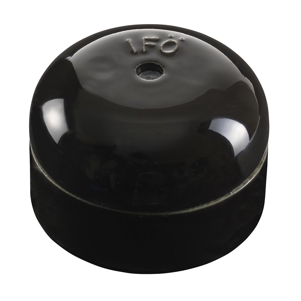 Samledåse Rund Større Sort