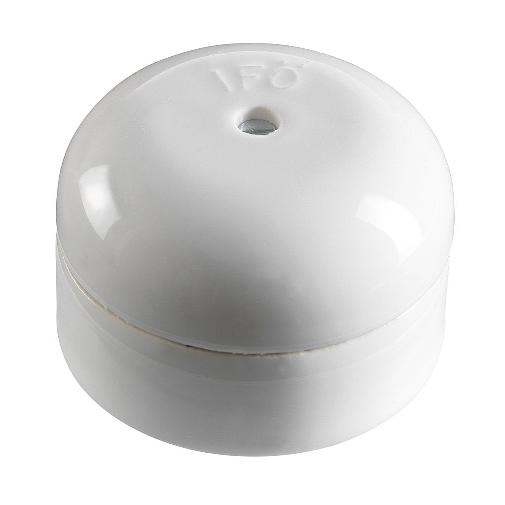 Samledåse Rund Større Hvid