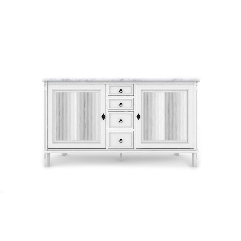 Vaskeskab Fredman Dobbel antikhvid