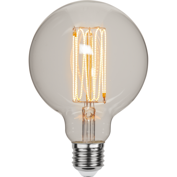 LED lampe E27 G95 DecoLED Grace klar