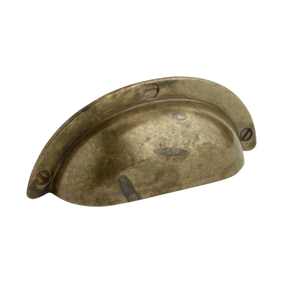 Skålgreb Antik Messing