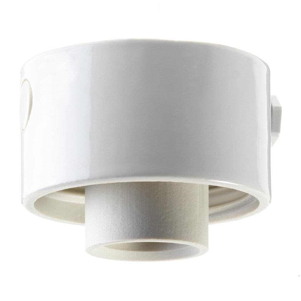 Fatning Hvid Lige IP54