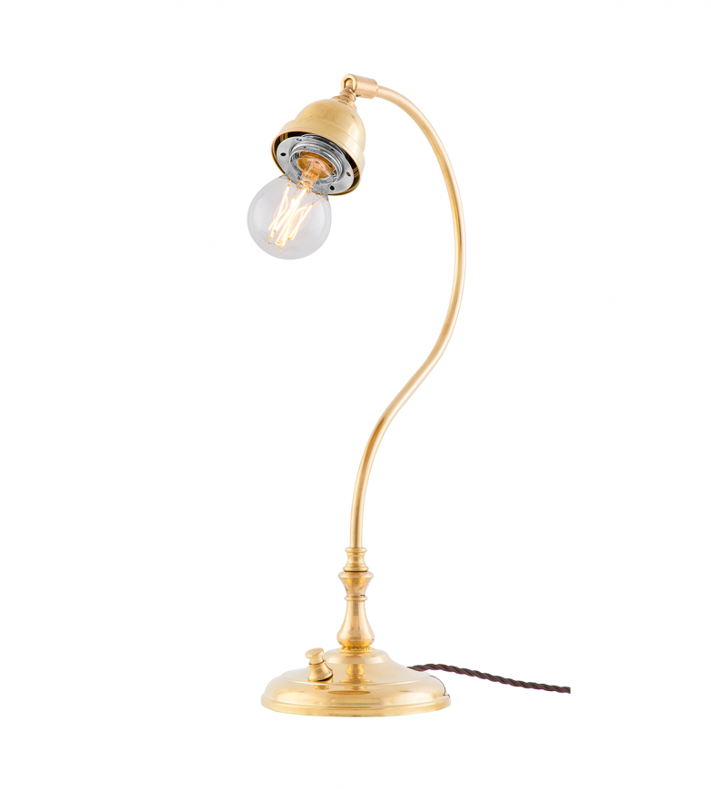 Lagerlöf bordlampe i messing