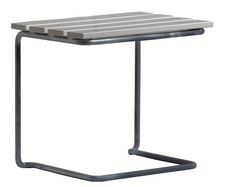 Grythyttan fodskammel A3 hvid,