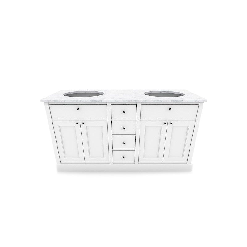 Dobbeltkommode Agnes Antikhvid