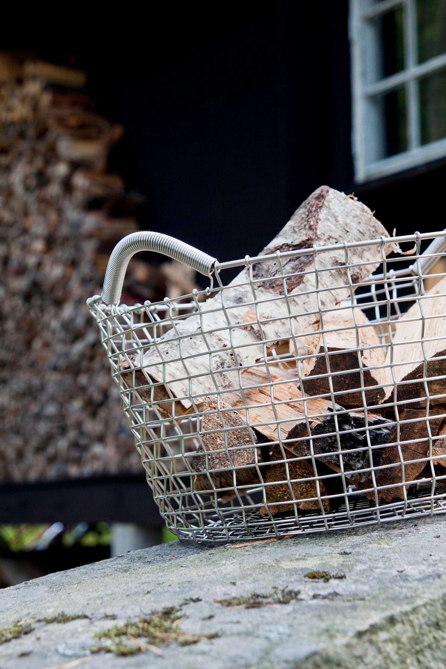 Trådkurv Korbo Classic 35L - Galvaniseret