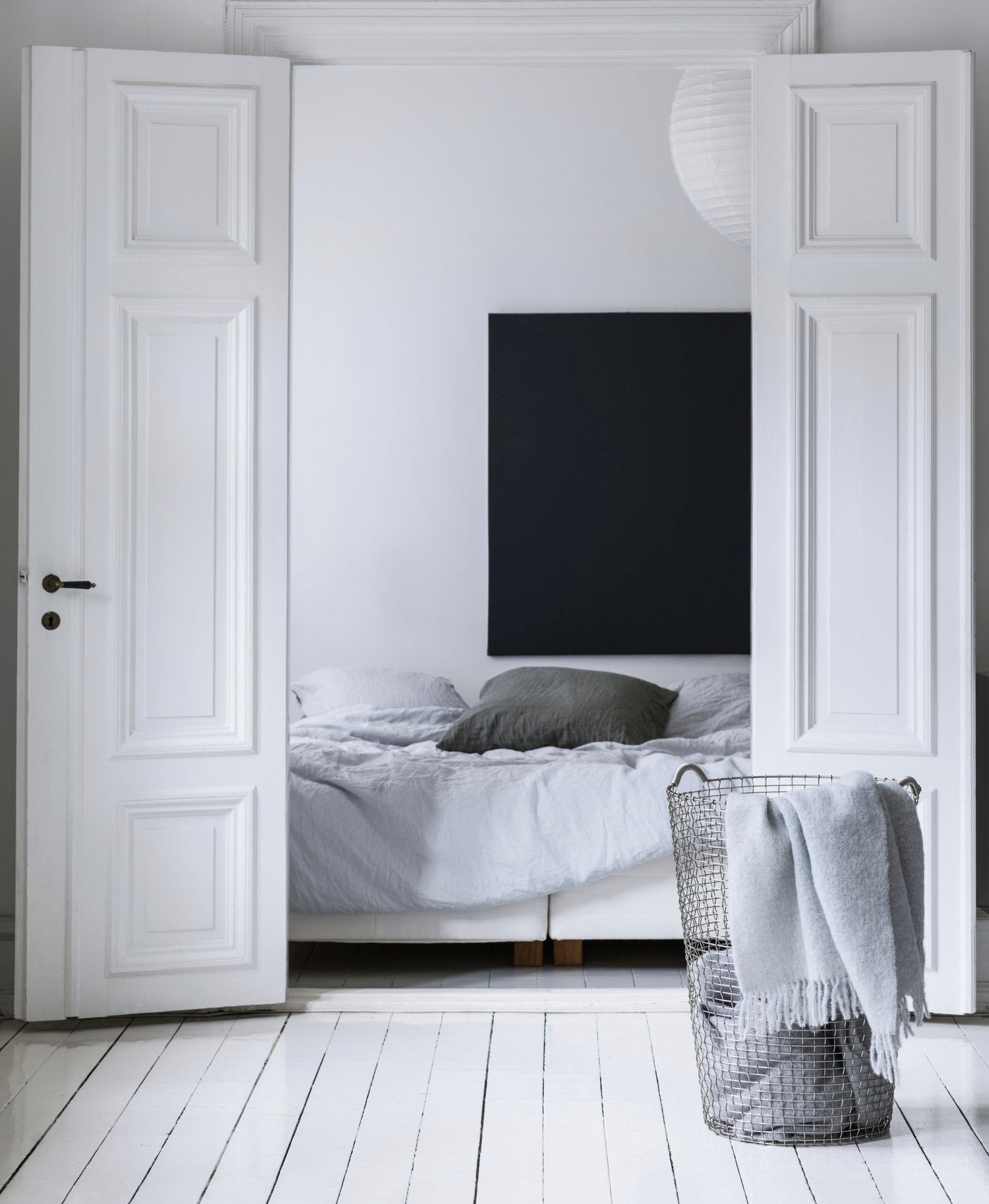 Trådkurv Korbo Classic 80L - Galvaniseret