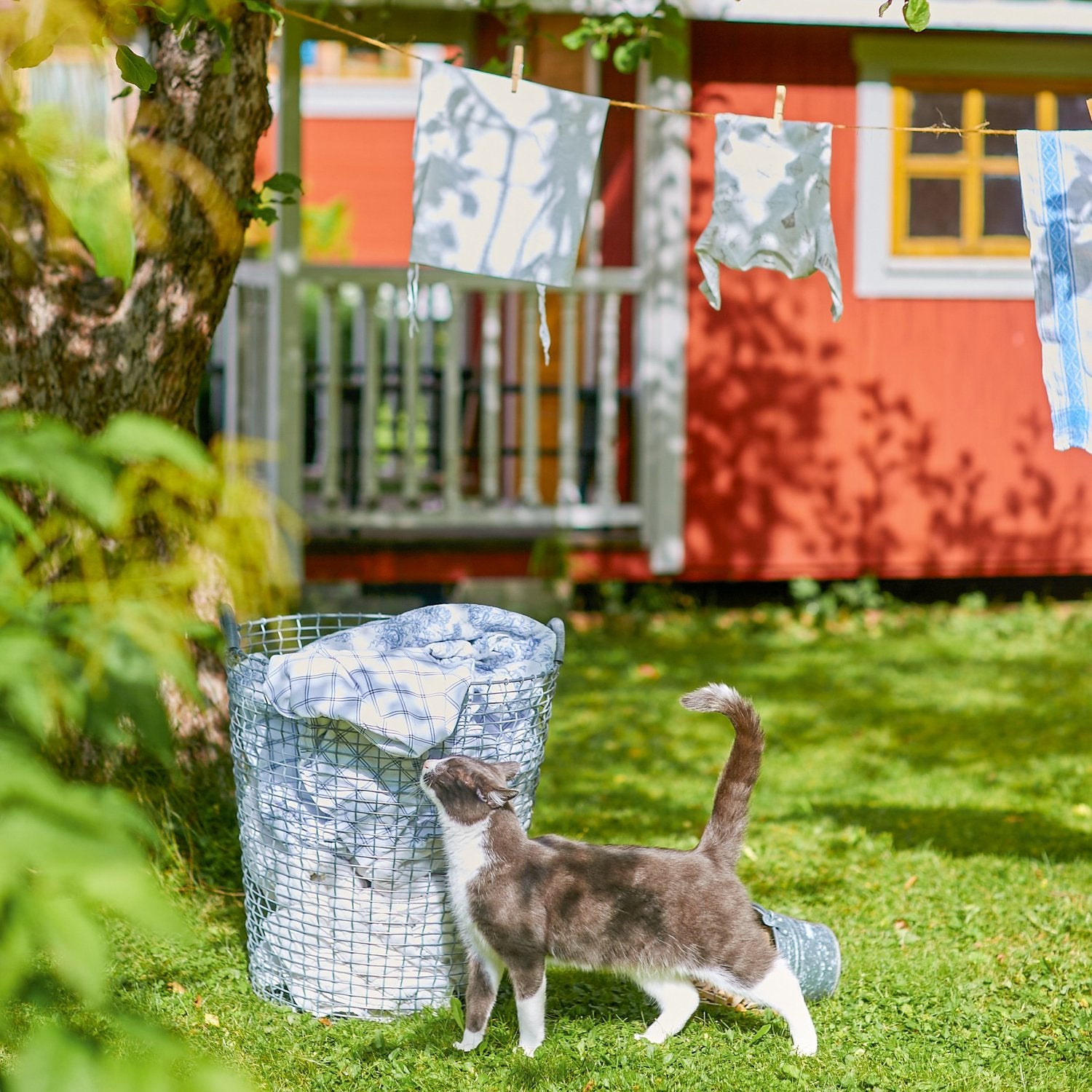 Trådkurv Korbo Classic 80L - Galvaniseret