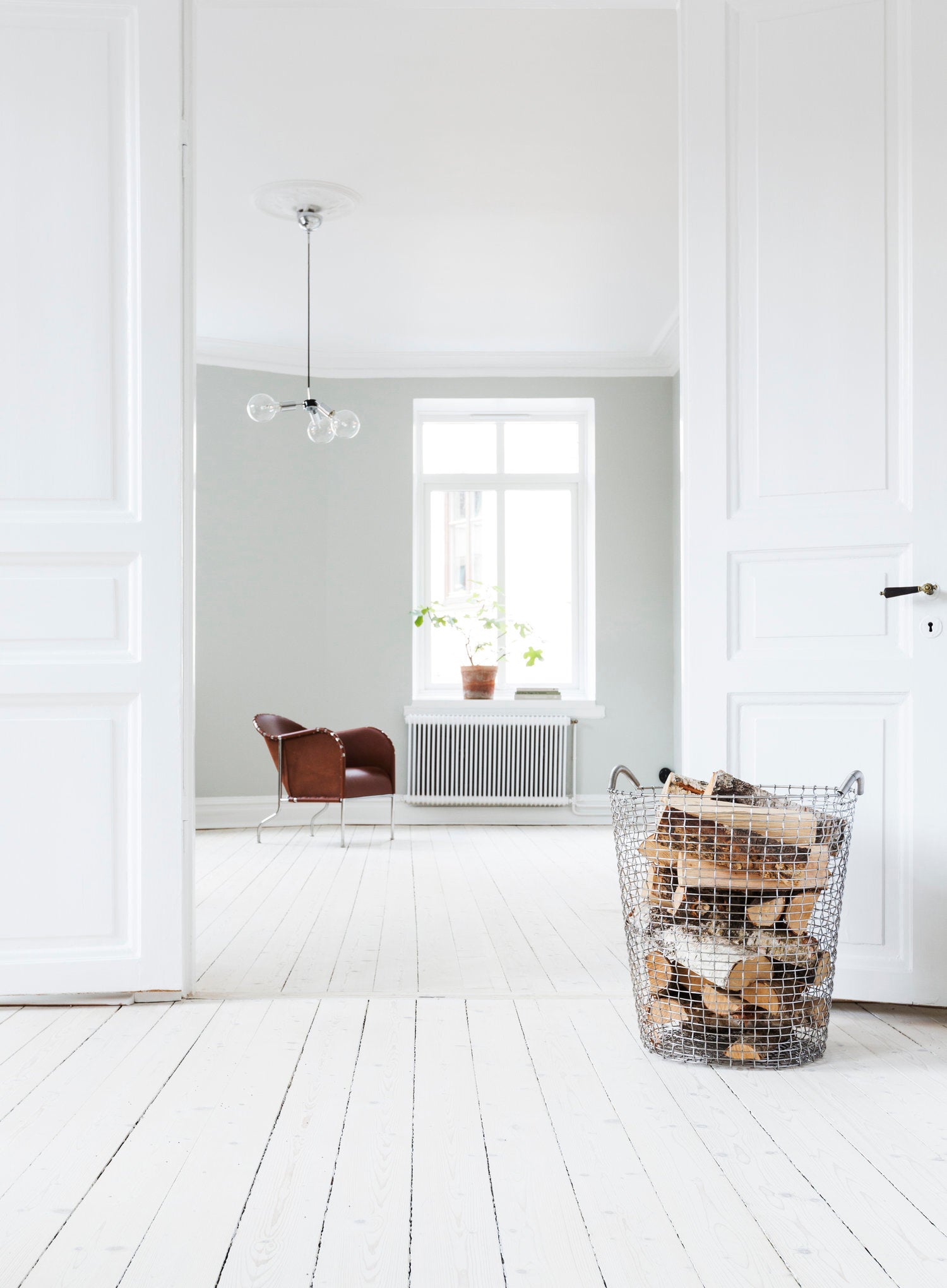 Trådkurv Korbo Classic 80L - Galvaniseret