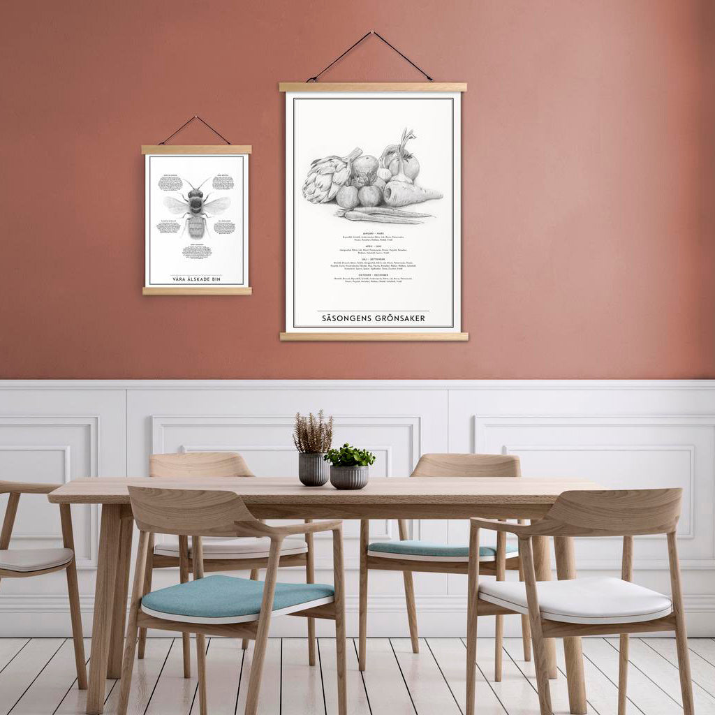 Poster Våra älskade bin från Kunskapstavlan