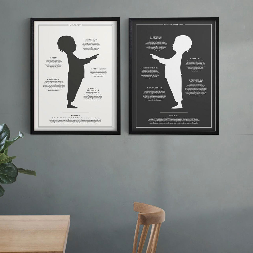 Plakat Karin & Johan "The life