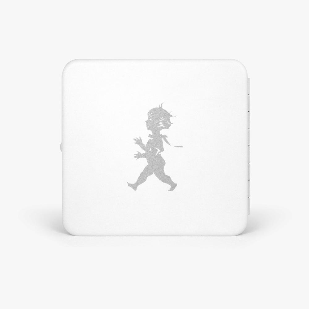 Nøgleskab Solstickan hvid