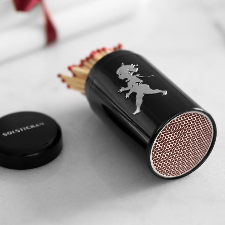 Tändsticksrör Solstickan svart