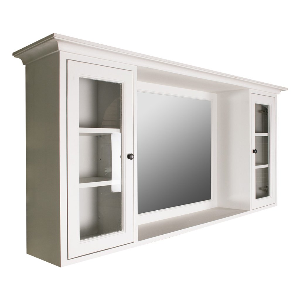 Agnes Vægskab Stort Antikhvid