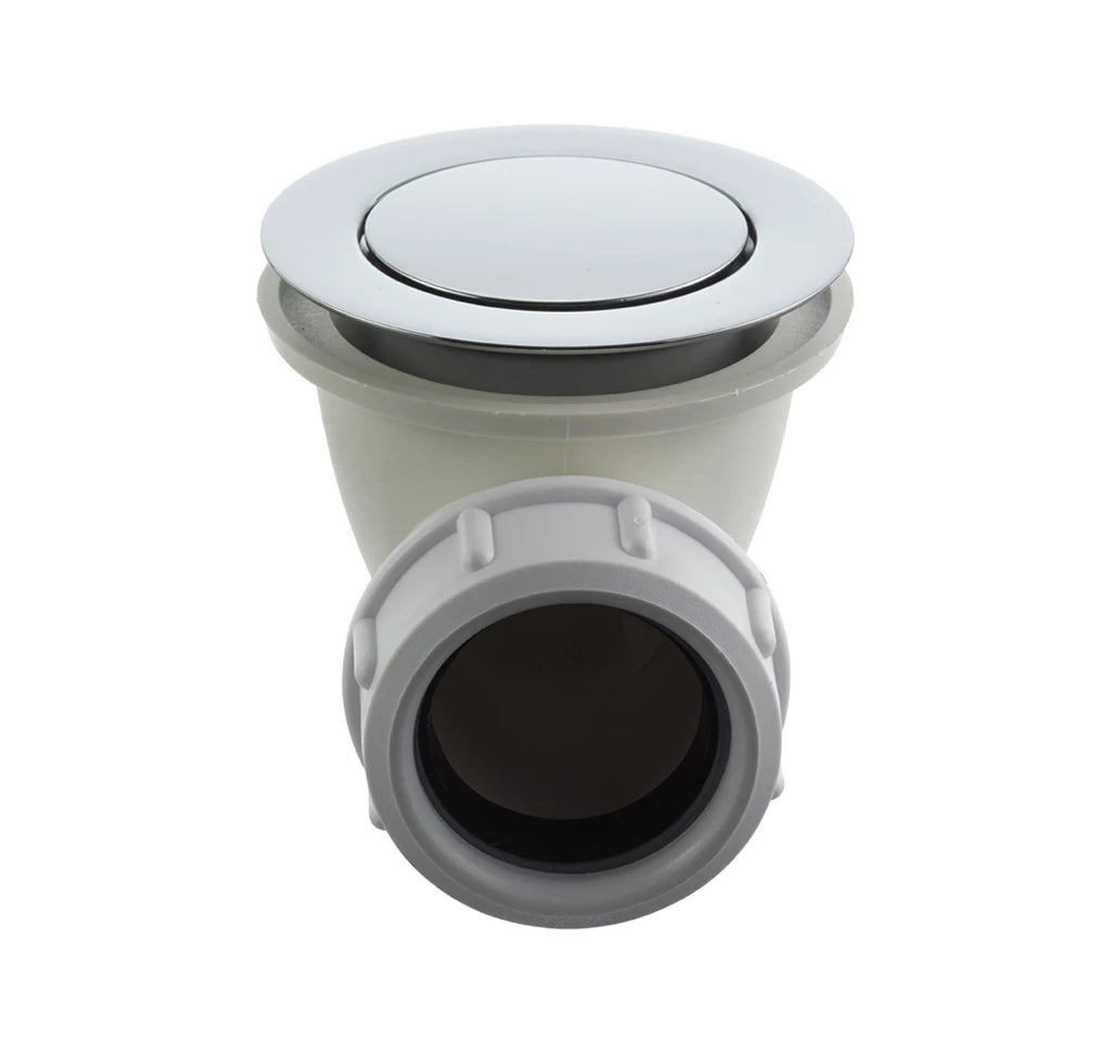 Badekarsventil pop up krom