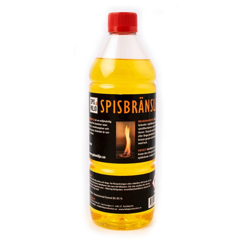 Madlavningsbrændstof bioethanol 1 liter 12-pak