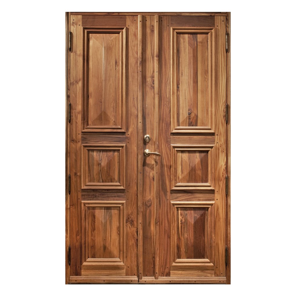 Brantevik ytterdörr pardörr i teak