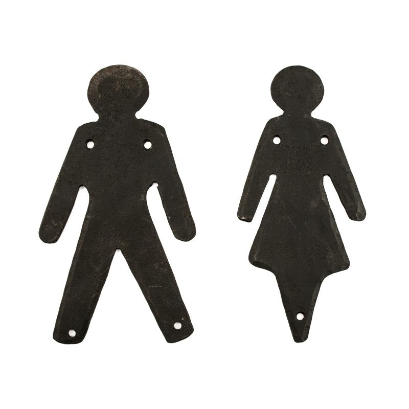 WC-skilt til kvinder og mænd