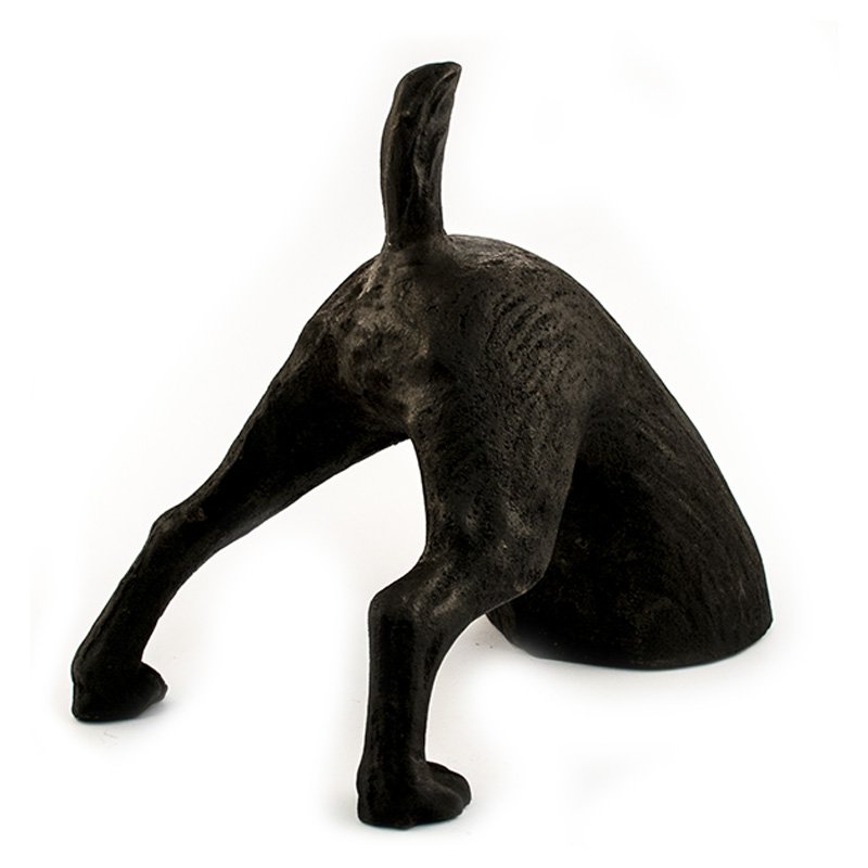 Dørstop hund støbejern