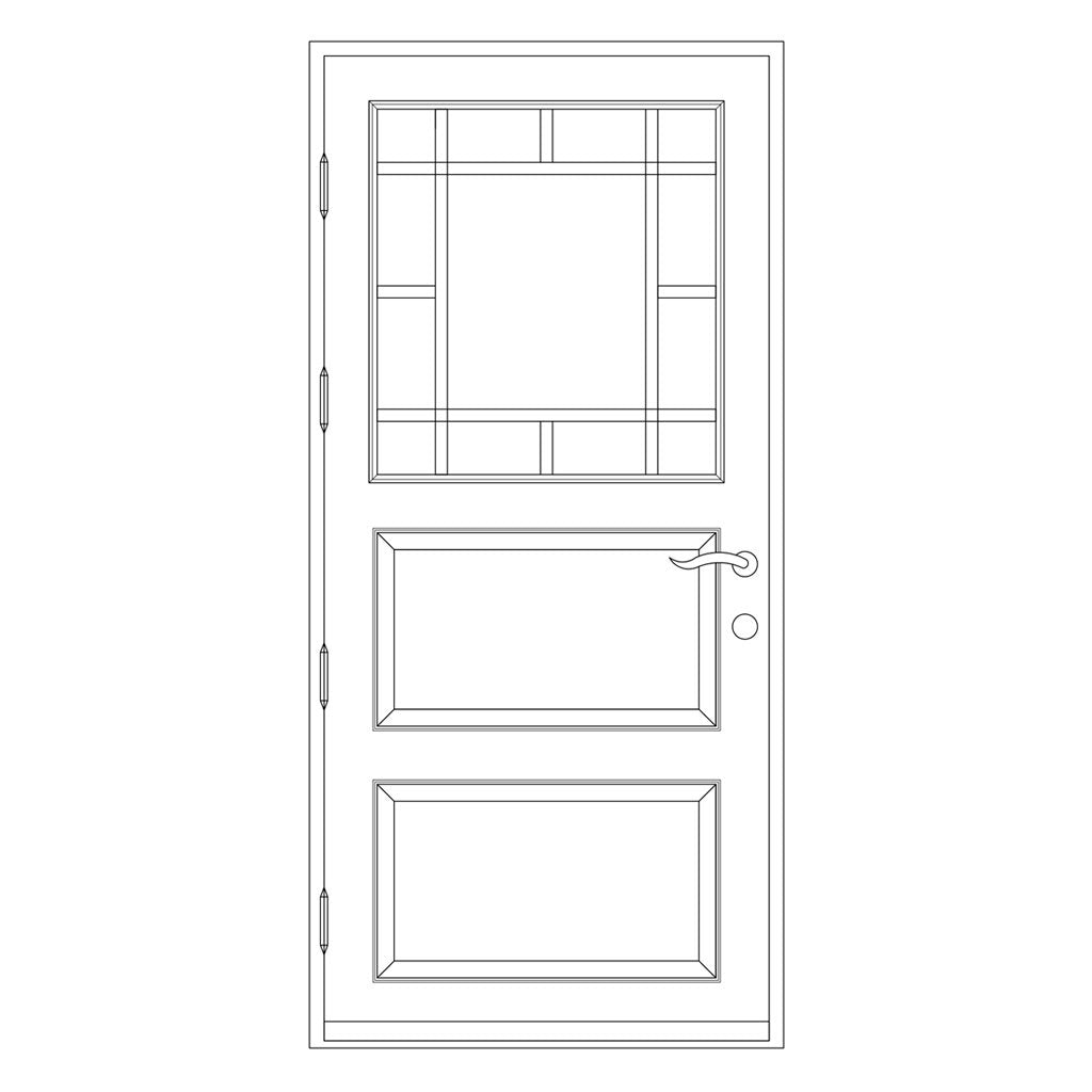 Måttanpassad Ekestad enkeldörr