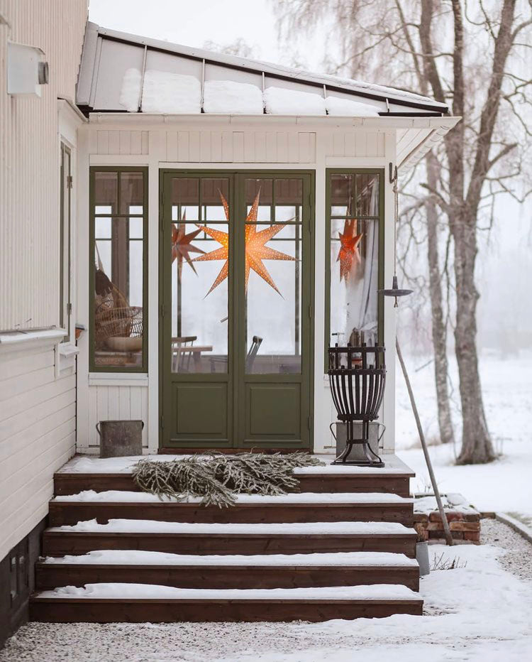 Stor smedejerns brandkurv