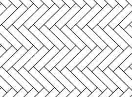 Belægningstegl sildeben rød