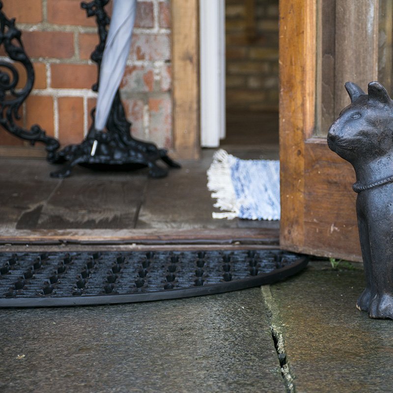 Fodskraber støbejern